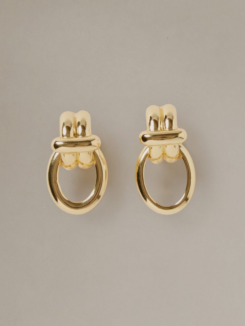 J McLaughlin Heritage Knot Earrings - Gold NEW